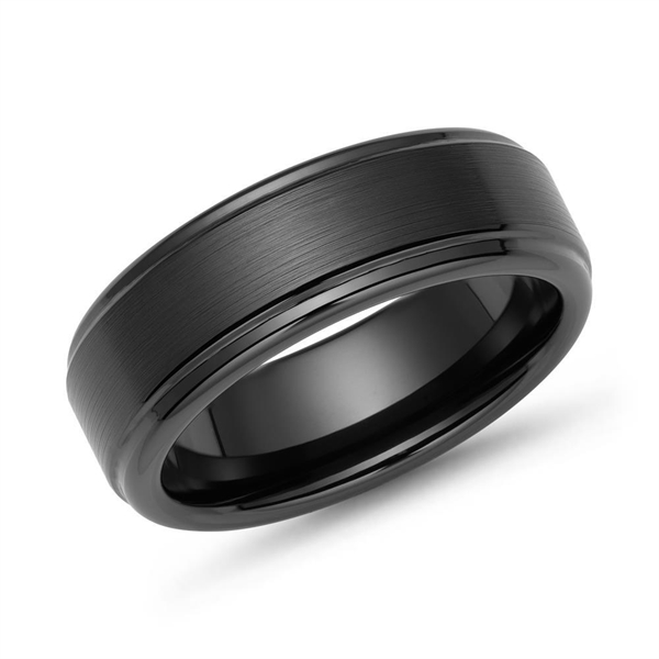 Billede af Ring i sort Keramik