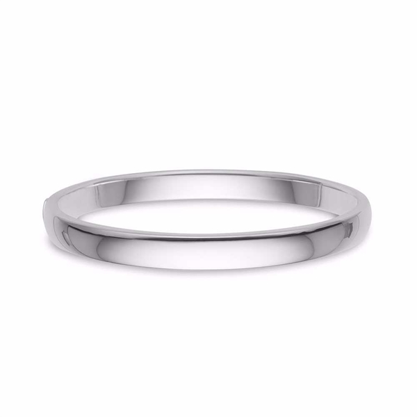 Klassisk Armring i Sterling Sølv - 7 mm