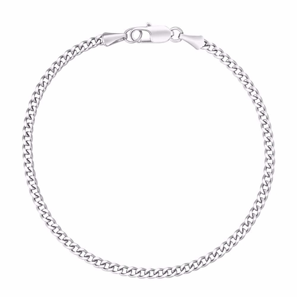 Panser Armbånd i Rustfrit Stål - 3 mm